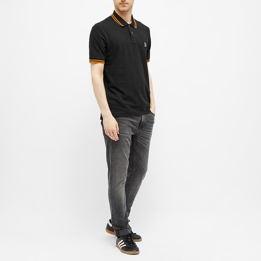 Paul Smith Zebra Tipped Polo - 6