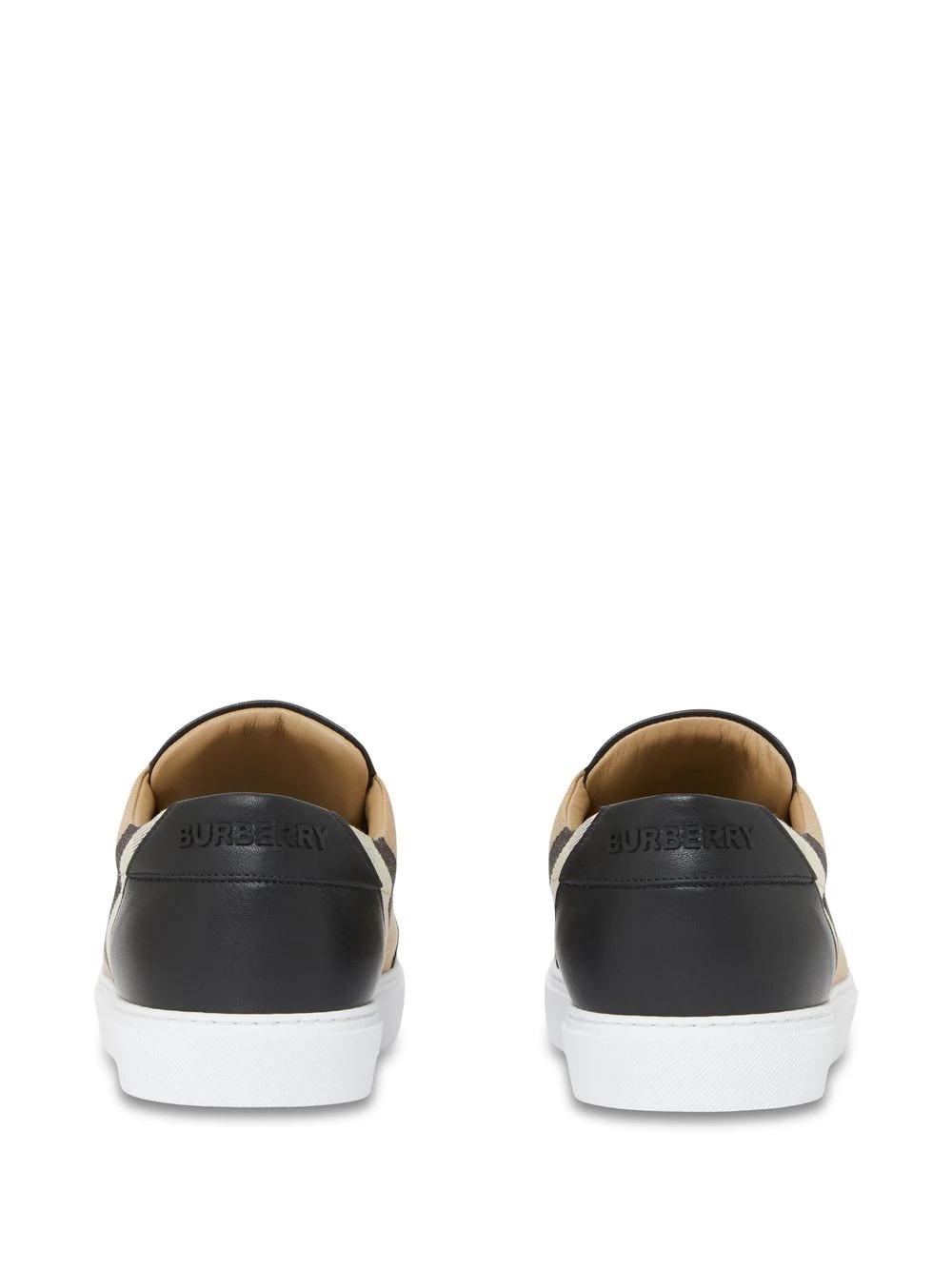 House Check-print lace-up sneakers - 3