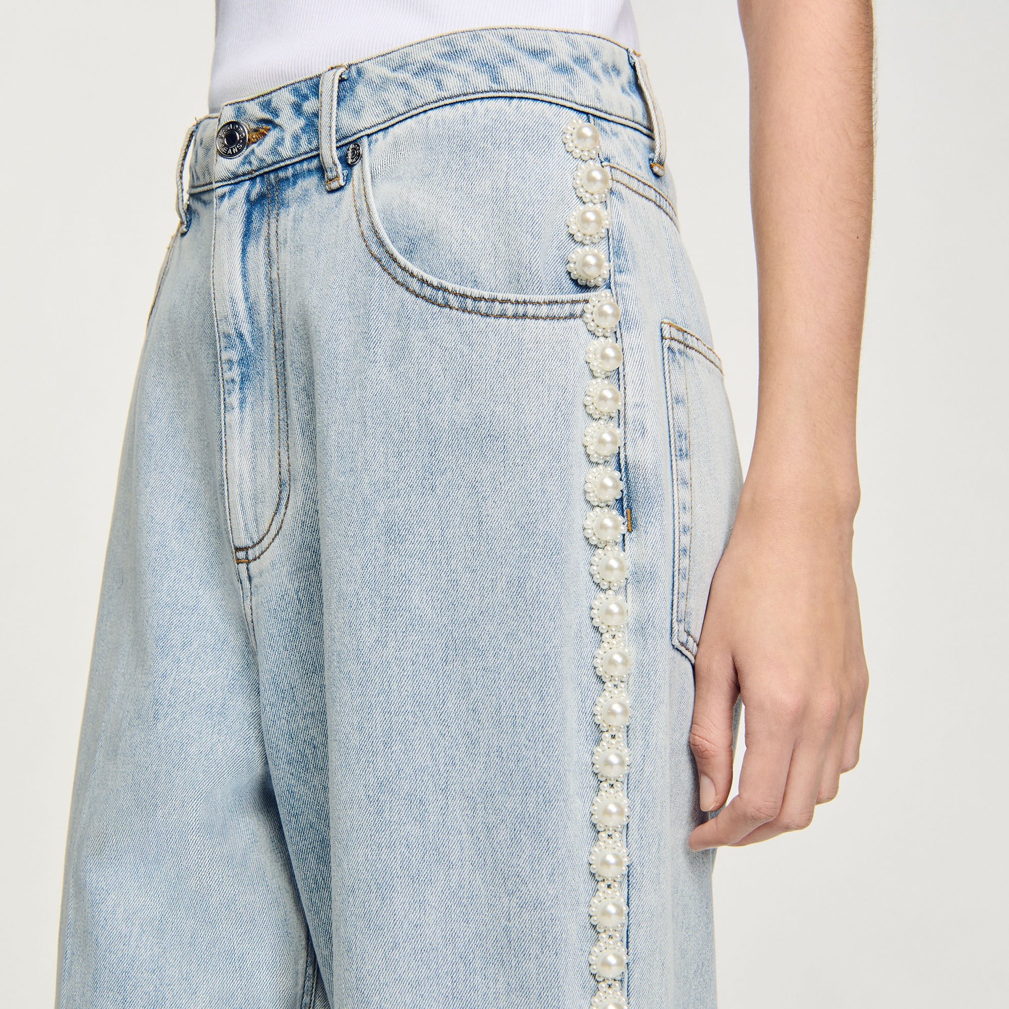 BEADED JEANS - 3