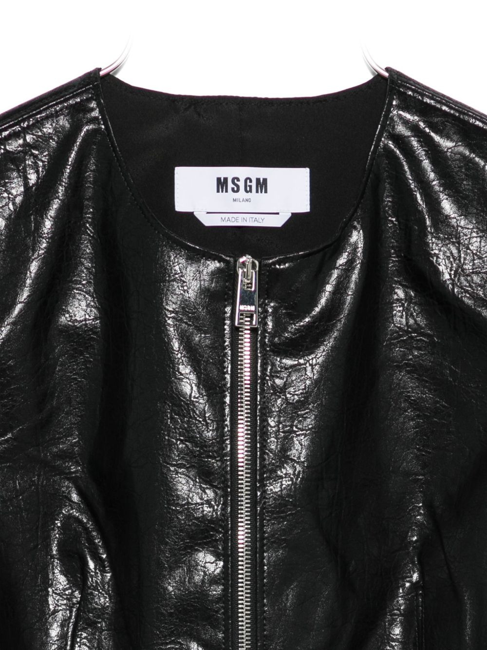 zip-front sleeveless top - 3