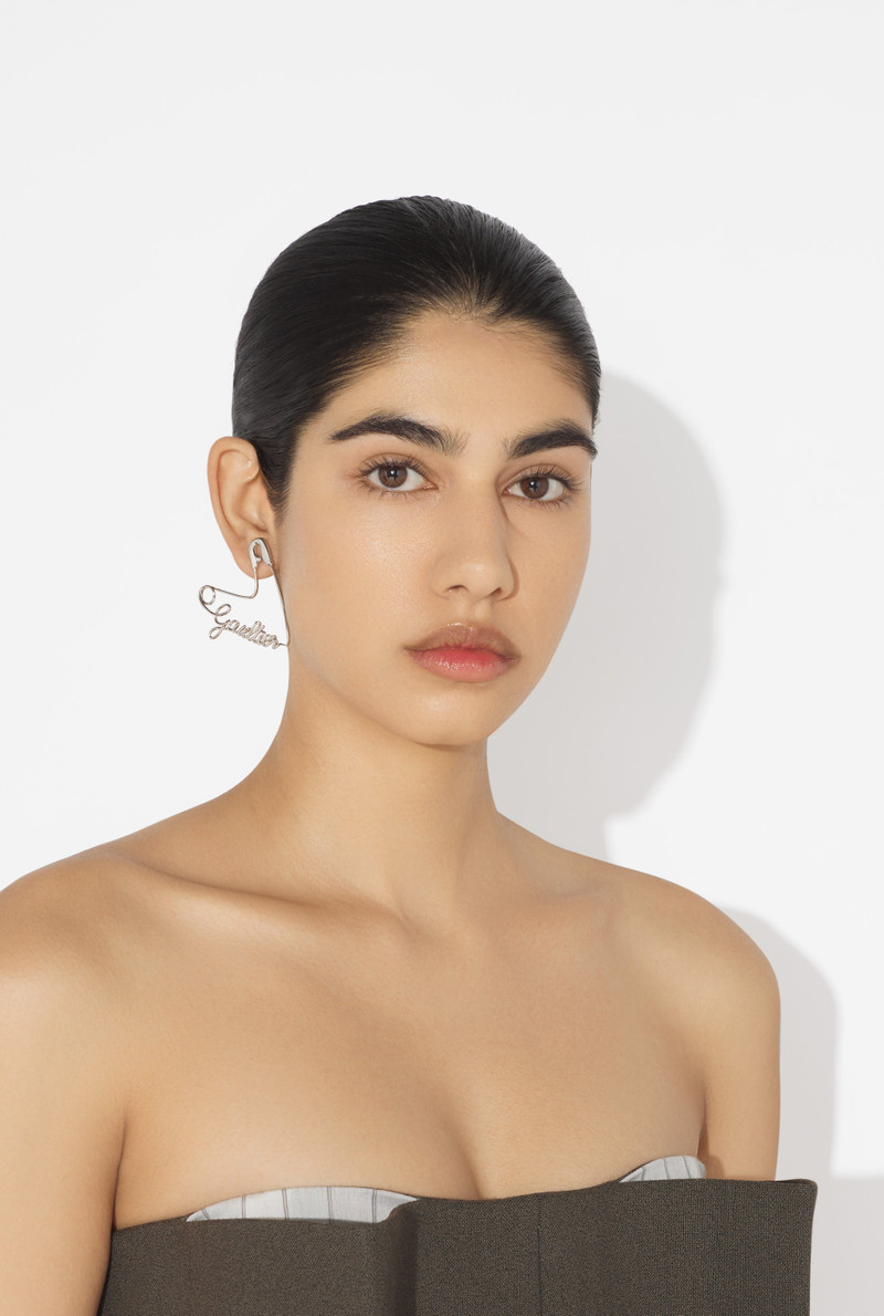 Jean Paul Gaultier THE HEART SAFETY PIN EARRING outlook