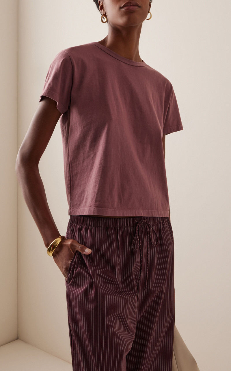 LESET The Margo Cotton T-Shirt pink outlook