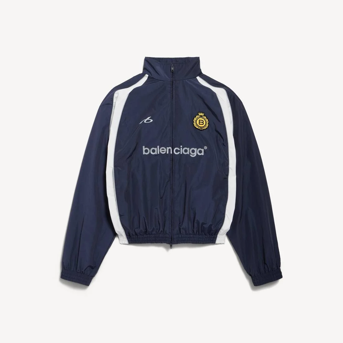 Men's Soccer Tracksuit Jacket in Marine Blue - 1