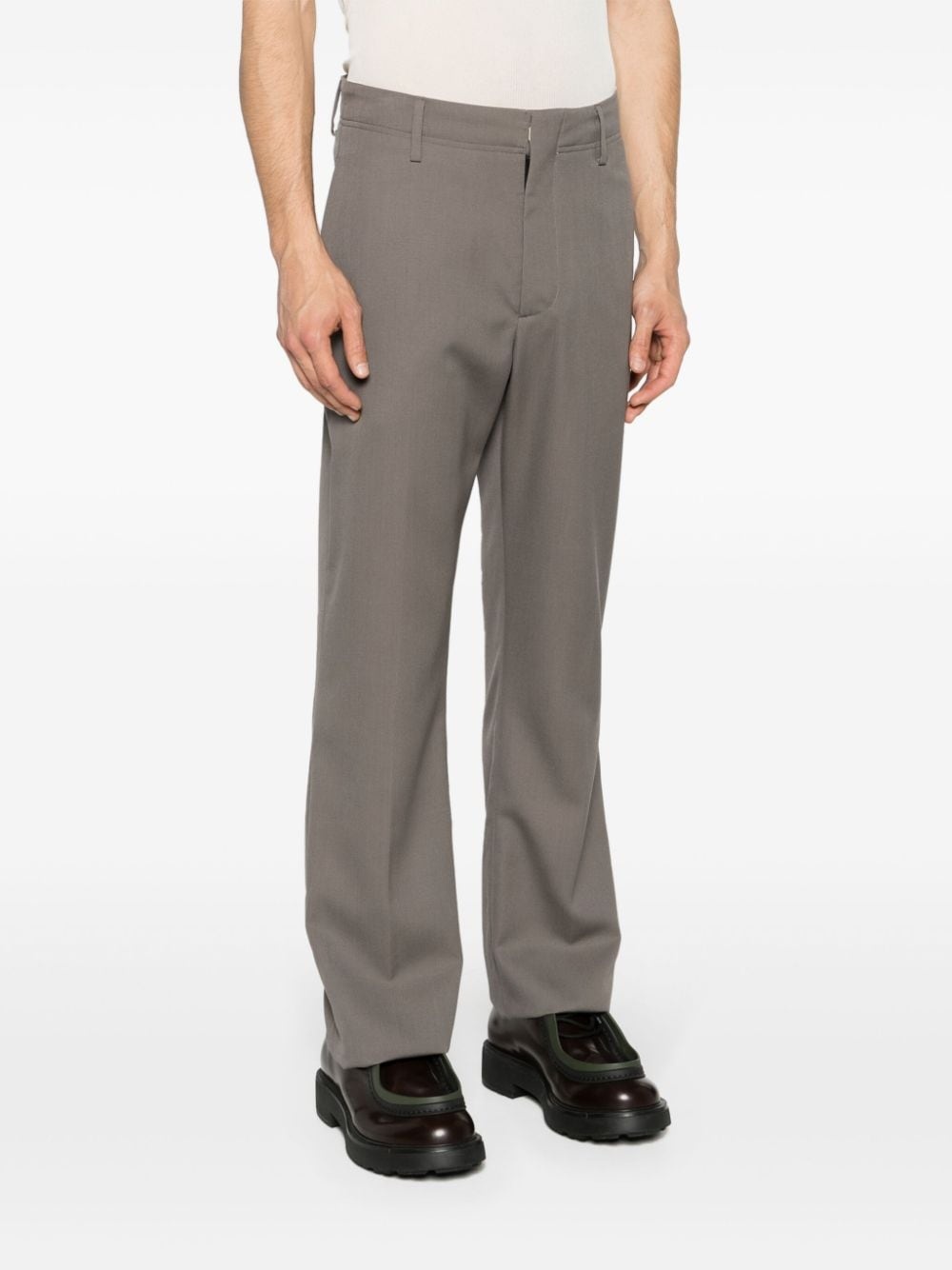 tailored wool trousers - 3