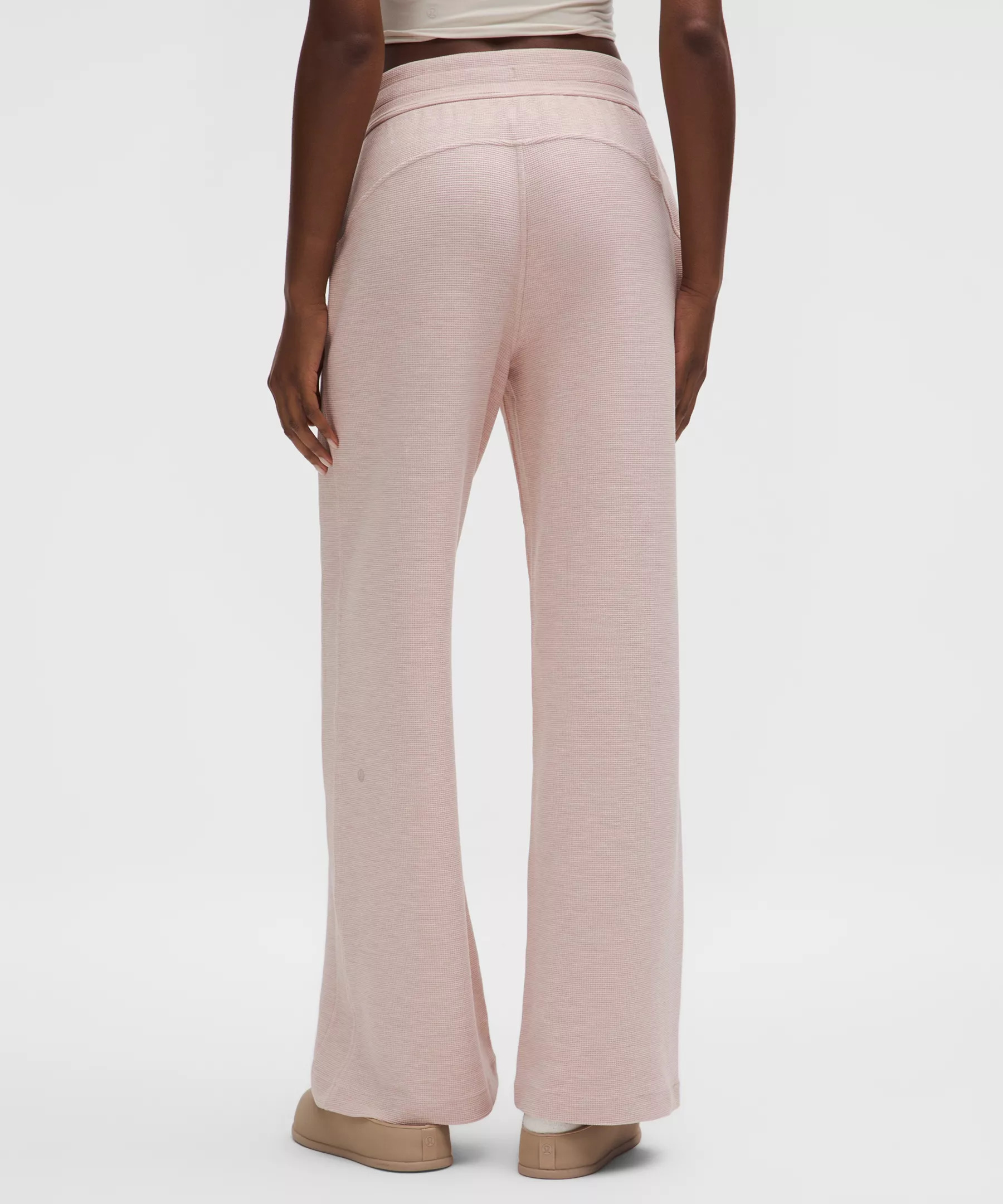Scuba Mid-Rise Wide-Leg Pant *Waffle - 3