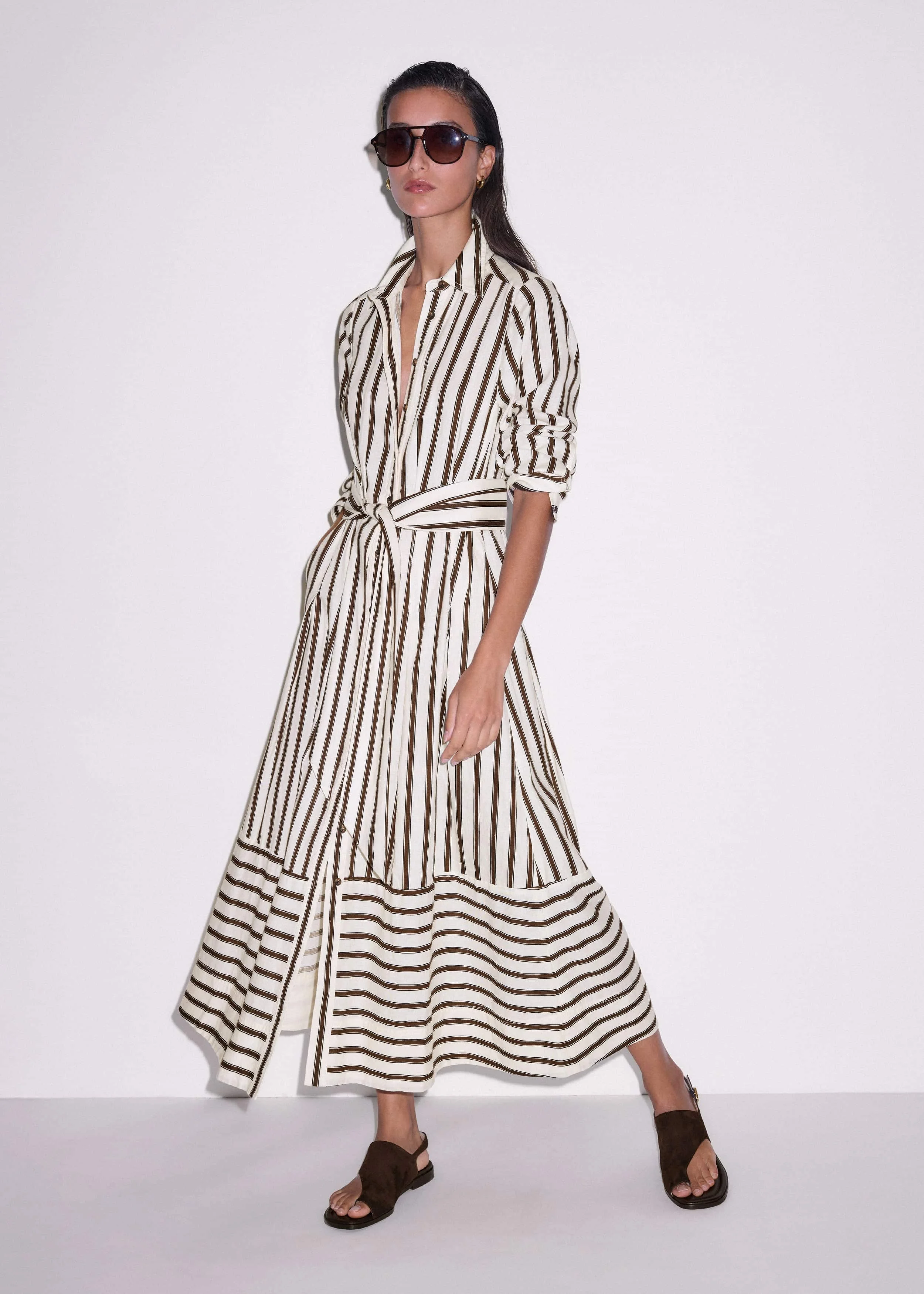 Maxi Dress + Belt - 1