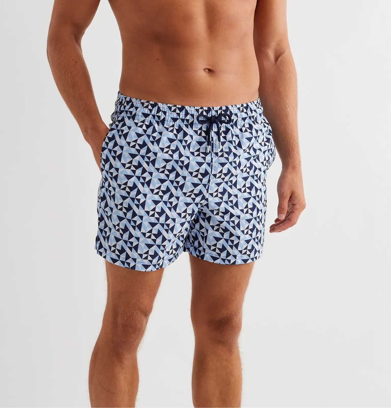 Tropez 8 Slim-Fit Mid-Length Printed Swim Shorts - 2