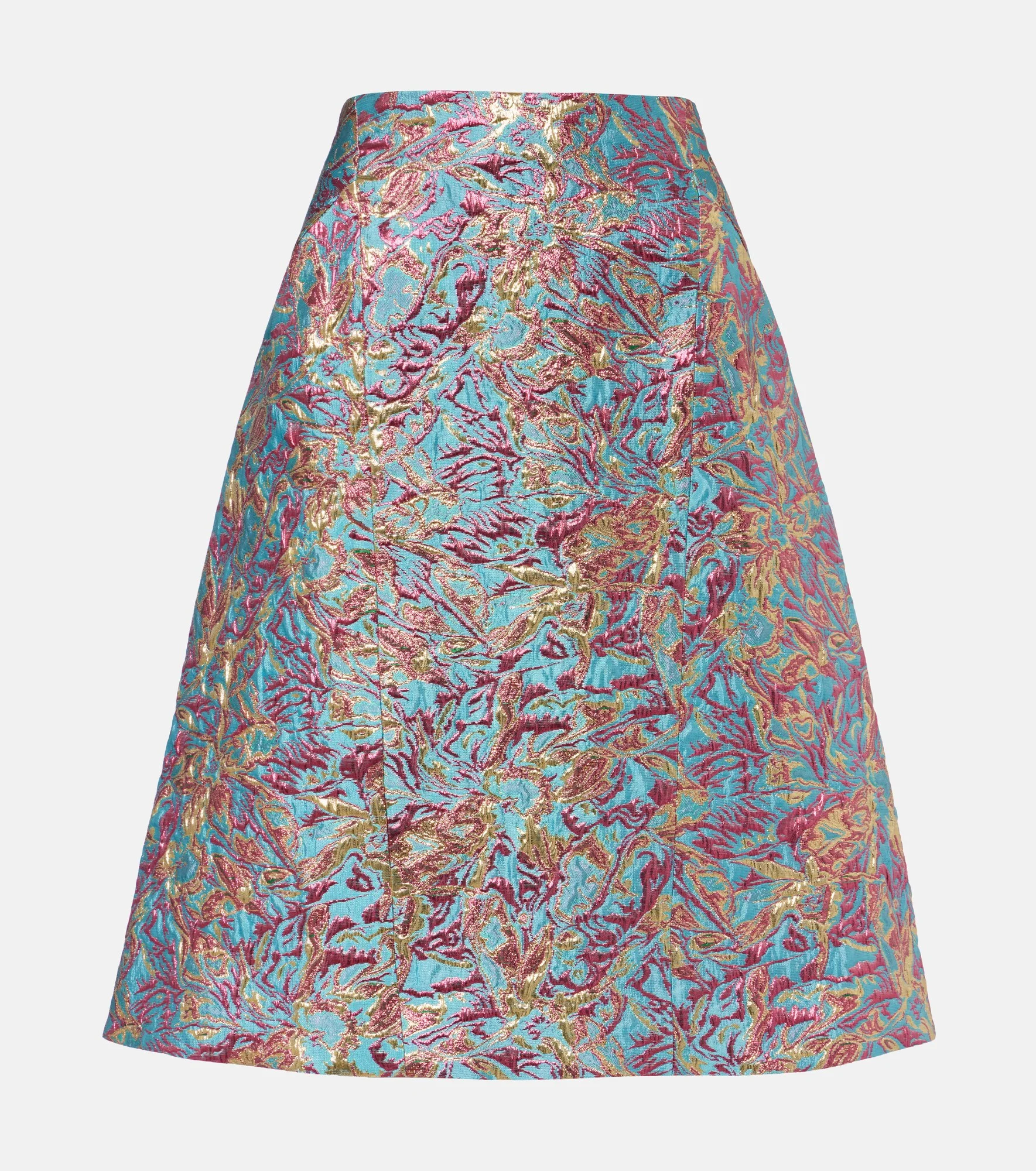 Brocade midi skirt - 1