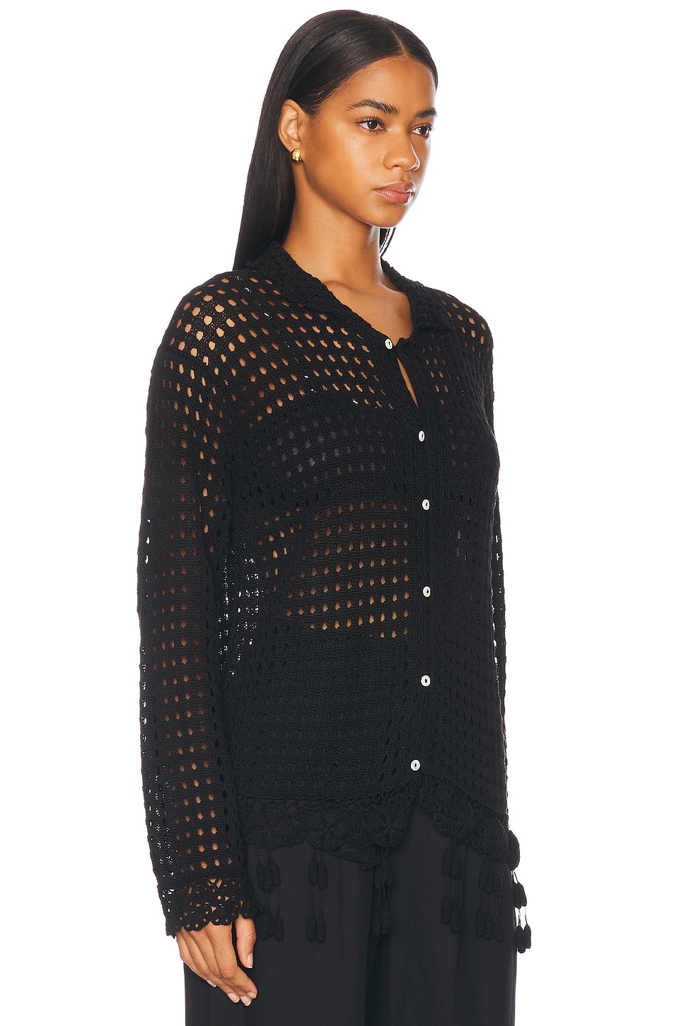 Blossom Crochet Shirt - 3
