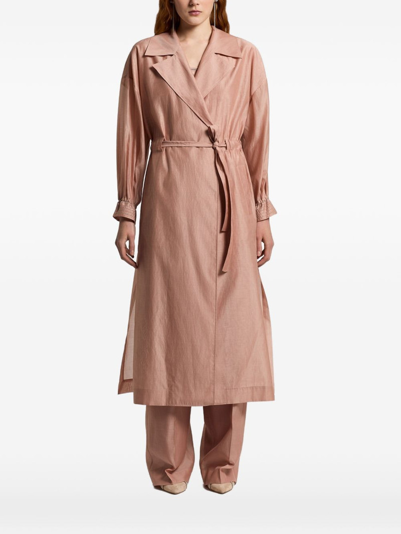 collared belted coat 1