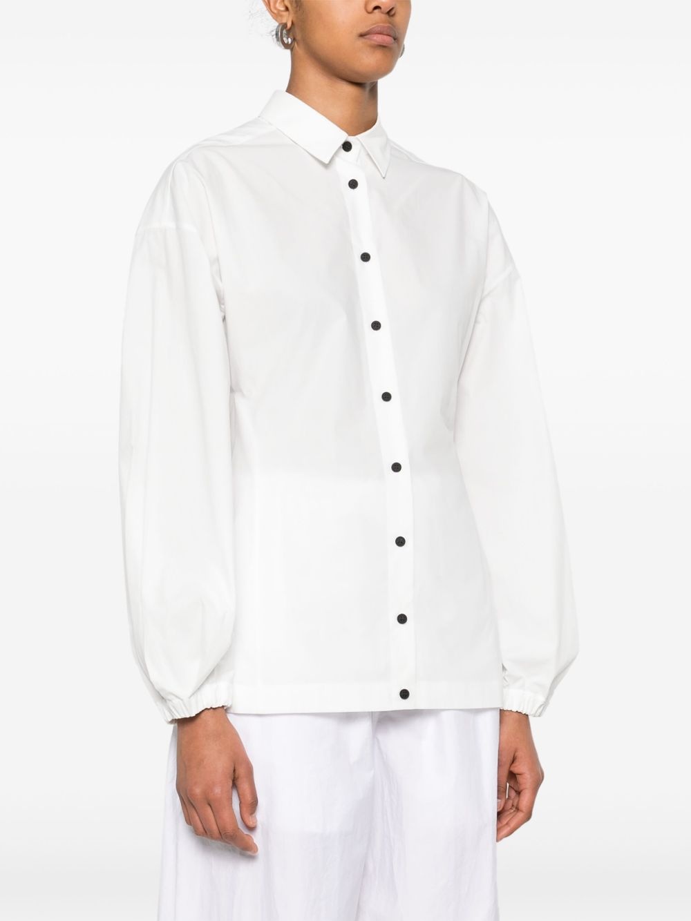 puff-sleeve shirt - 3