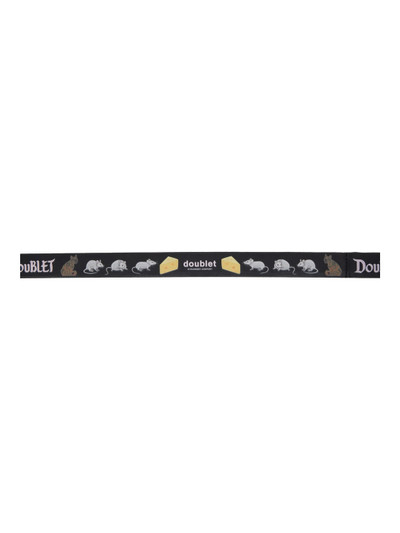 doublet Black Printed Belt outlook