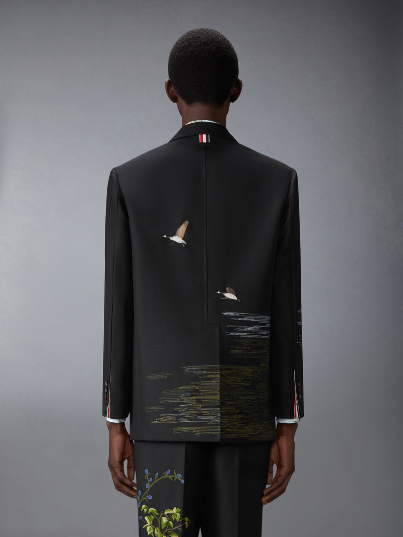 GOOSE SCENIC SATIN STITCH AND EMBROIDERY SPORTCOAT 3