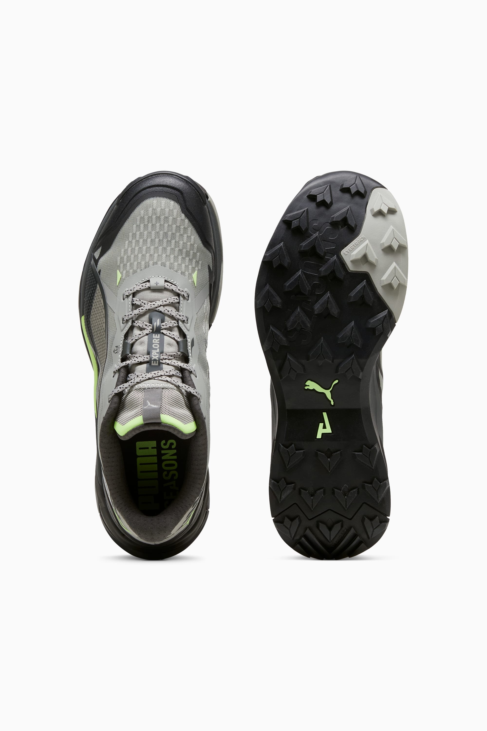 国内発送【PUMA】SEASONS Explore NITRO 2 Puma Seasons Explore Nitro 2 Feather Gray / Cast Iron - Feb