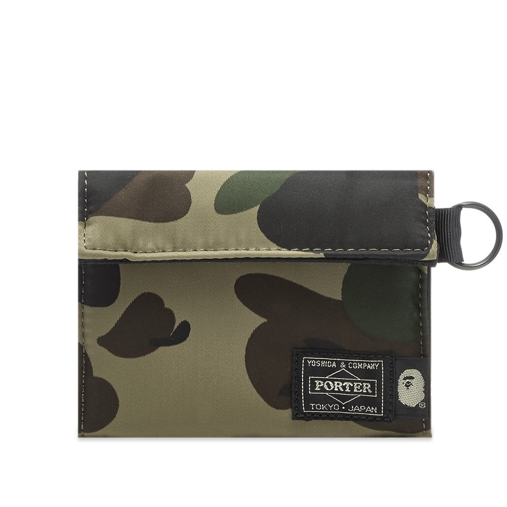 A Bathing Ape x Porter-Yoshida & Co. 1St Camo Wallet M - 1