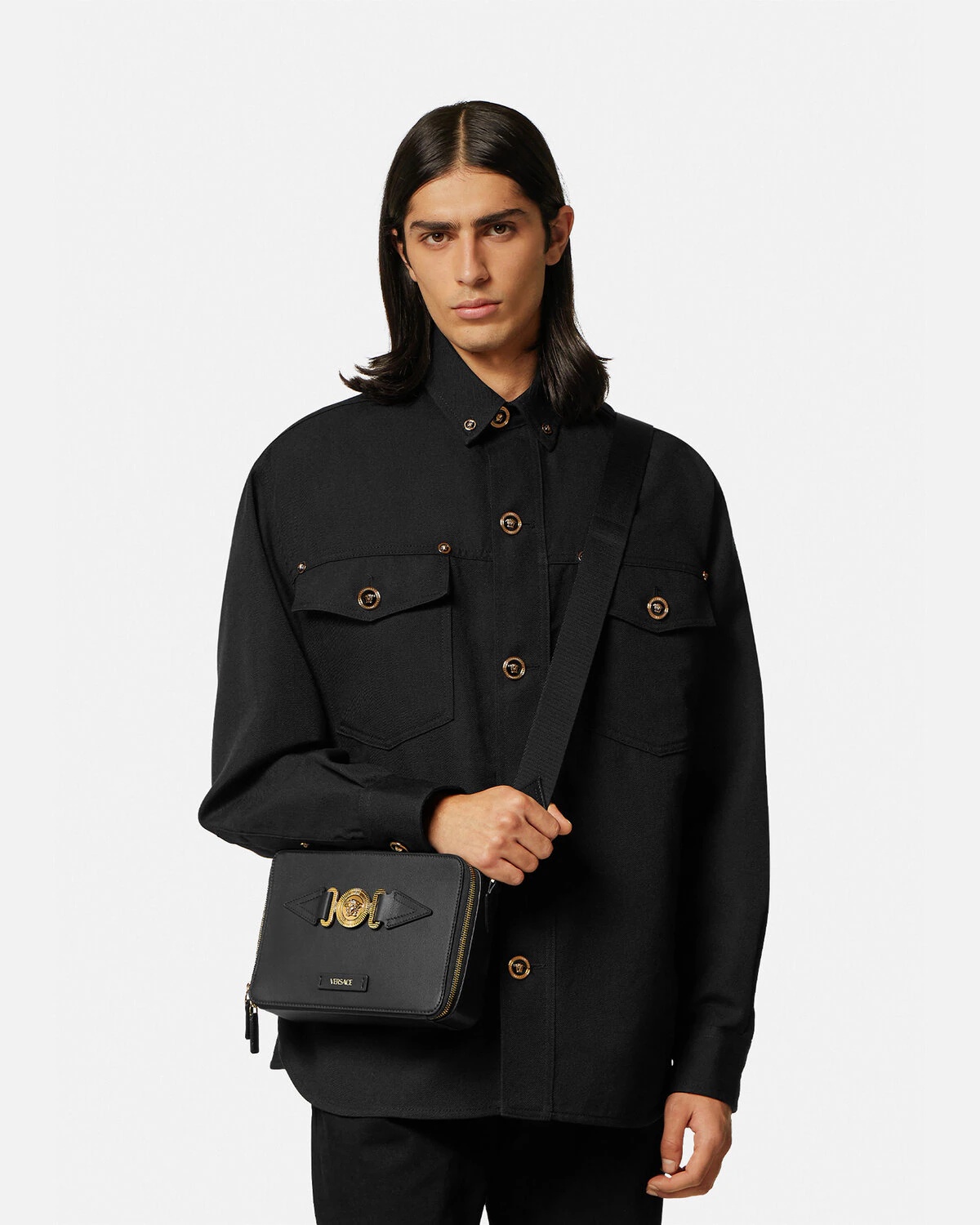 Medusa Biggie Messenger Bag - 6