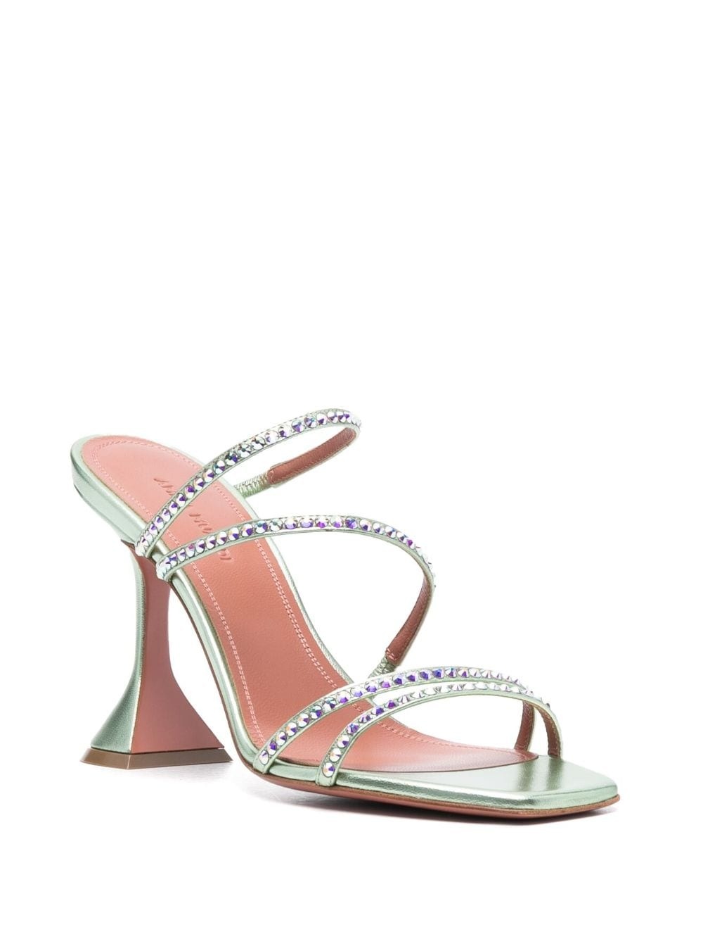 Naima 105mm crystal-embellished sandals - 3