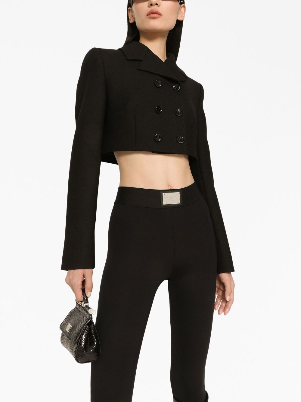 ジャケット Dolce & Gabbana Cropped double-breasted jacket Dolce & Gabbana Cropped Double-Breasted Jacket | Sendegaro GR