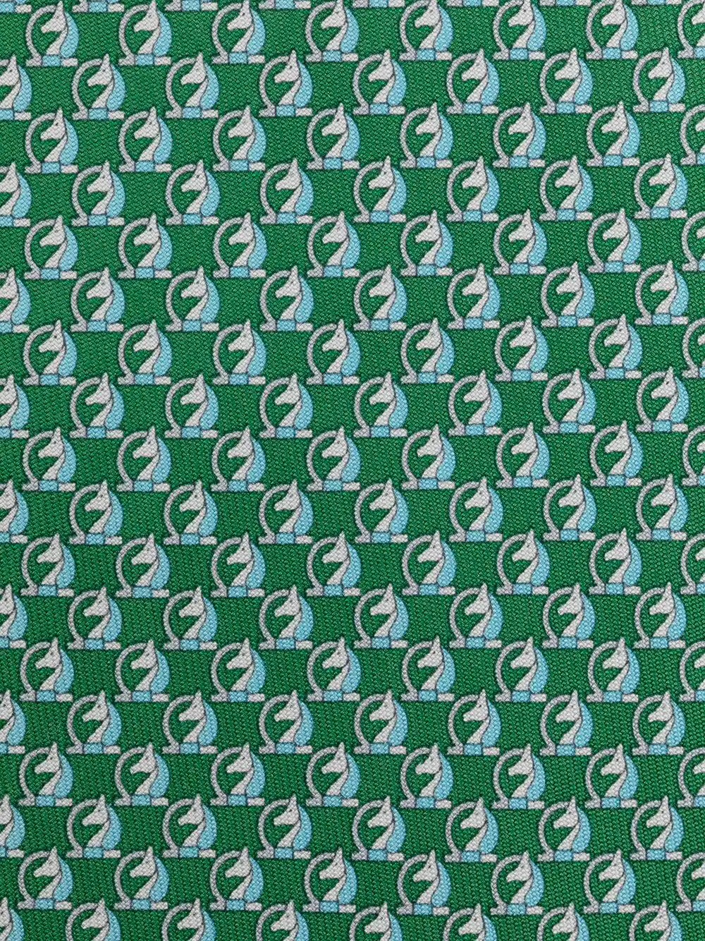 animal-pattern tie - 2