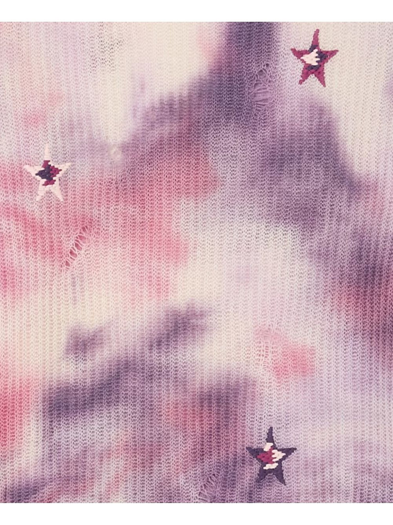 AMIRI tie-dye stars sweater outlook