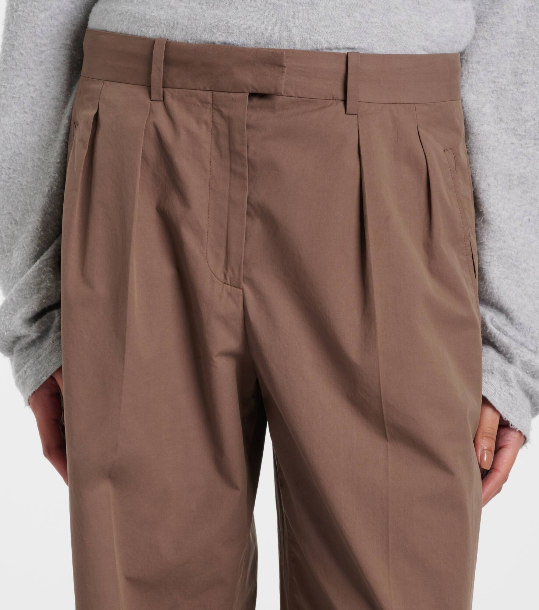 Alfidis cotton wide-leg pants - 4