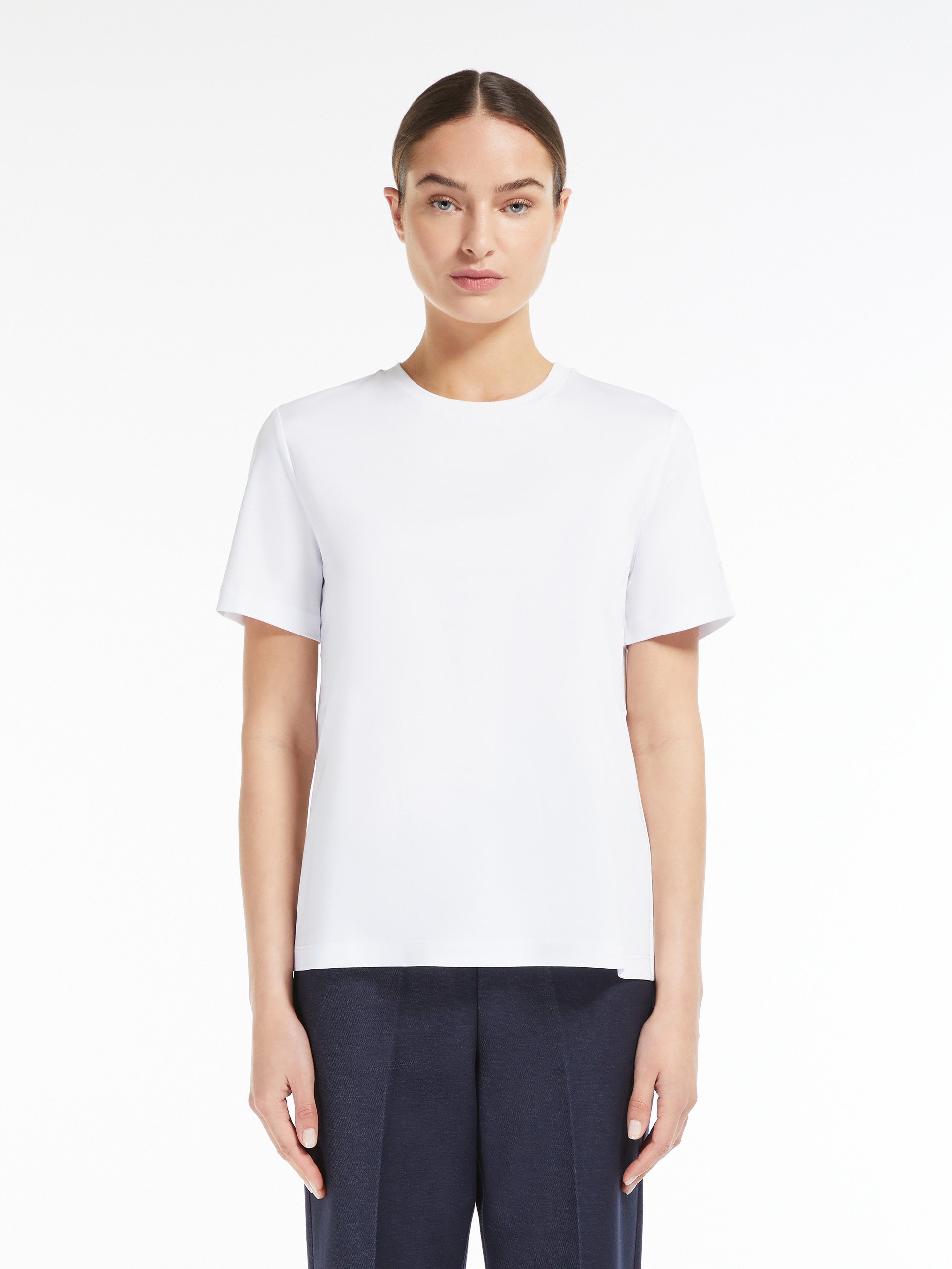 COSMO Slim-fit cotton and modal T-shirt - 3