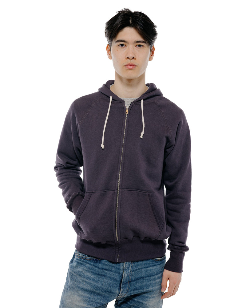 Warehouse & Co. Lot. 496 Raglan Freedom Full Zip Hood Dark Navy outlook