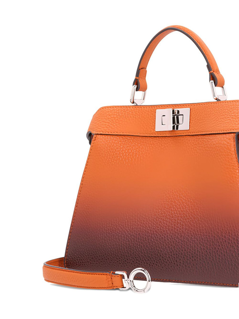 small Peekaboo ISeeU leather tote bag 3