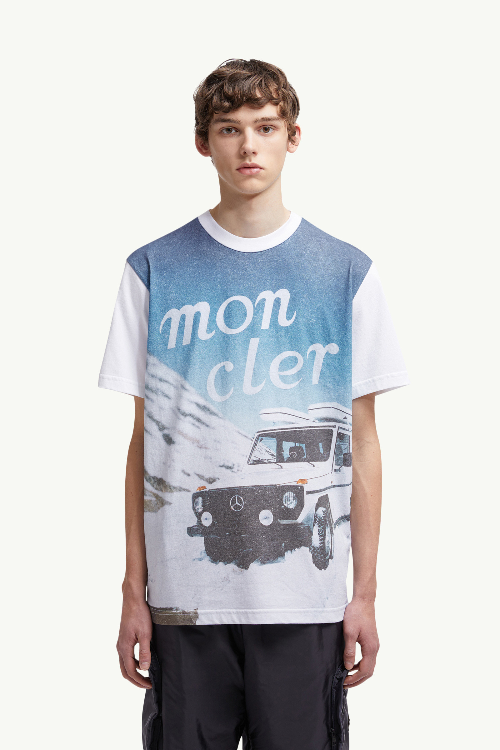 Moncler x Mercedes-Benz by NIGO Printed Cotton T-Shirt - 3