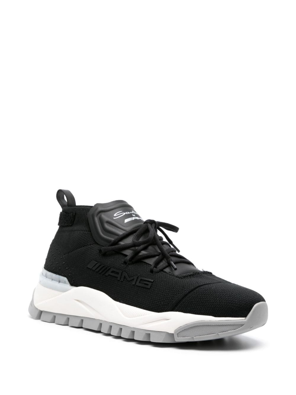 x AMG elasticated-panel sneakers - 2