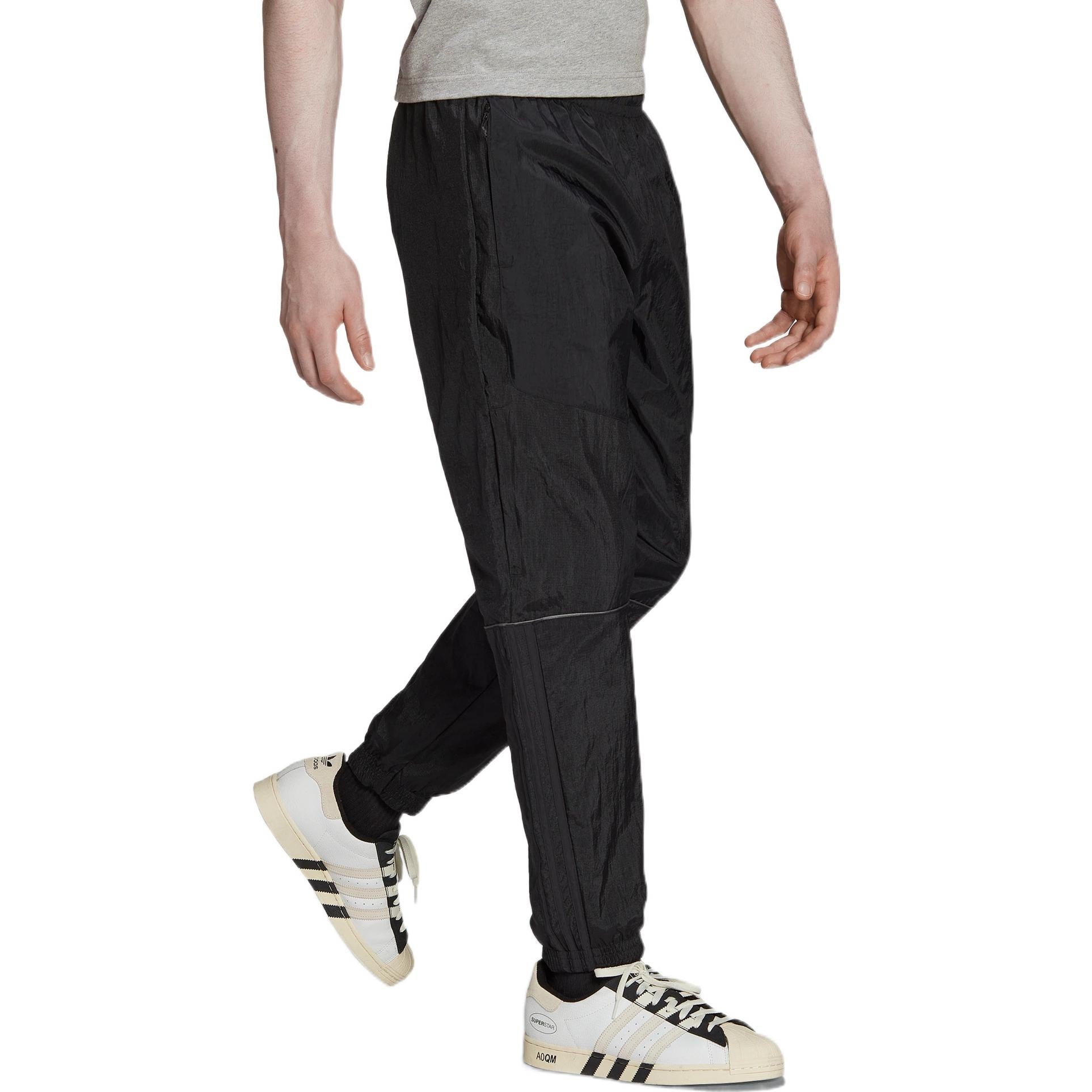 adidas Adventure Casual Sports Pants 'Black' HK2732 - 4