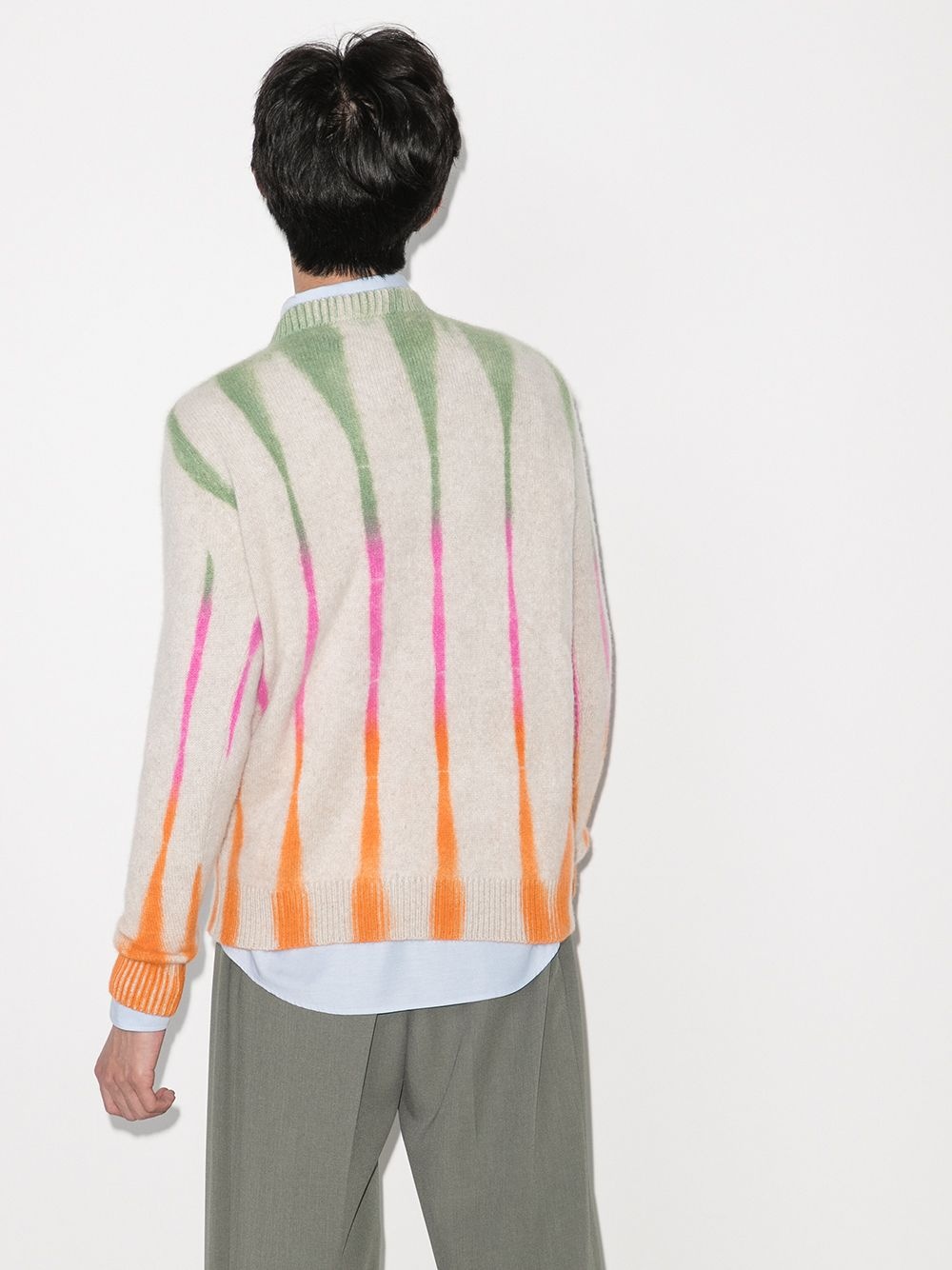 Beetle tie-dye cashmere jumper - 3