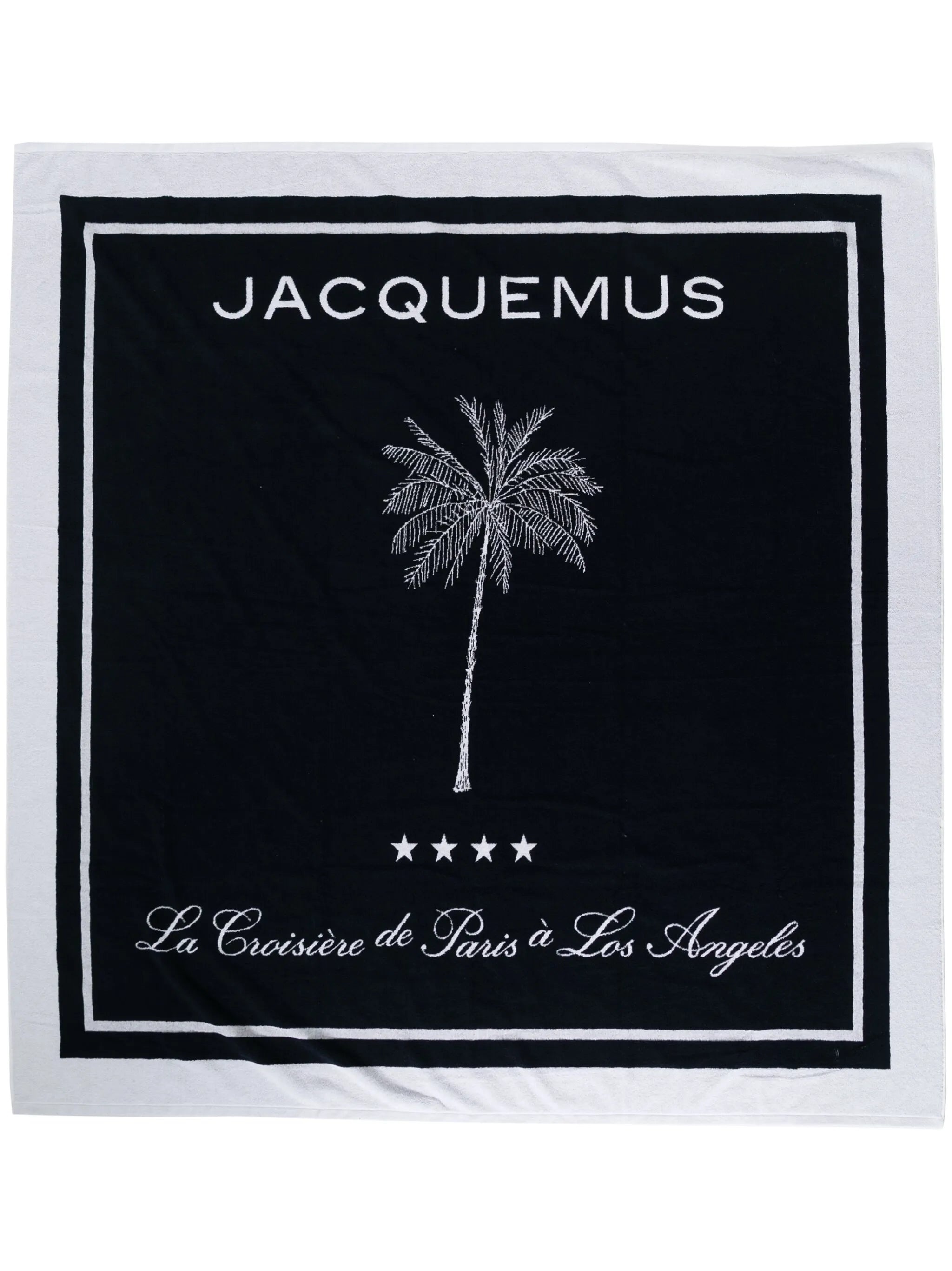 Logo-jacquard Beach Towel - 2