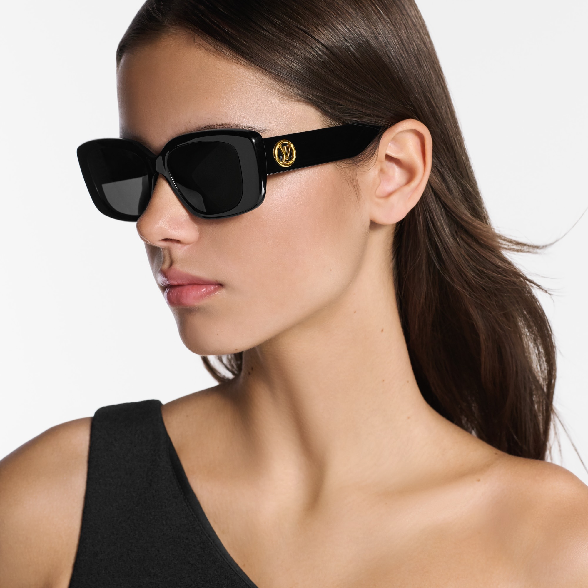 LV Circle Large Cat Eye Sunglasses - 5