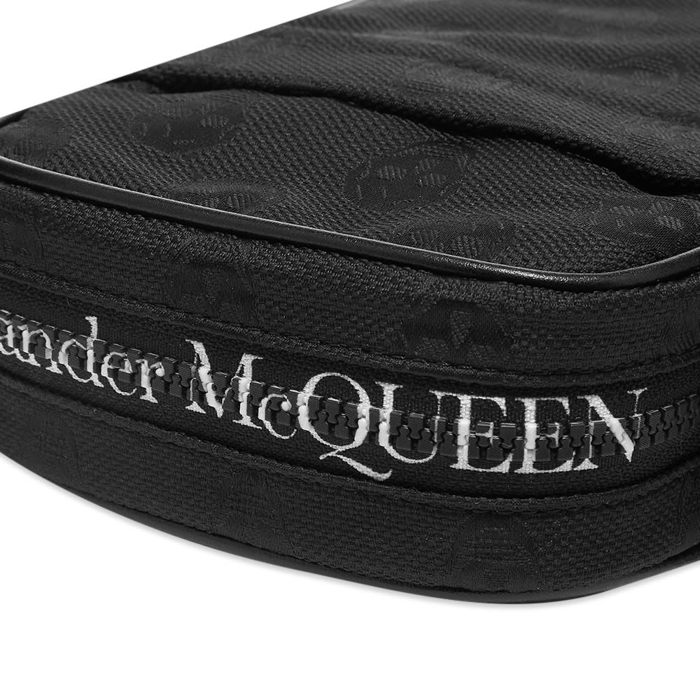 Alexander McQueen All Over Skull Mini Messenger Bag - 3