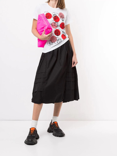 Comme des Garçons GIRL Mickey Mouse print T-shirt outlook