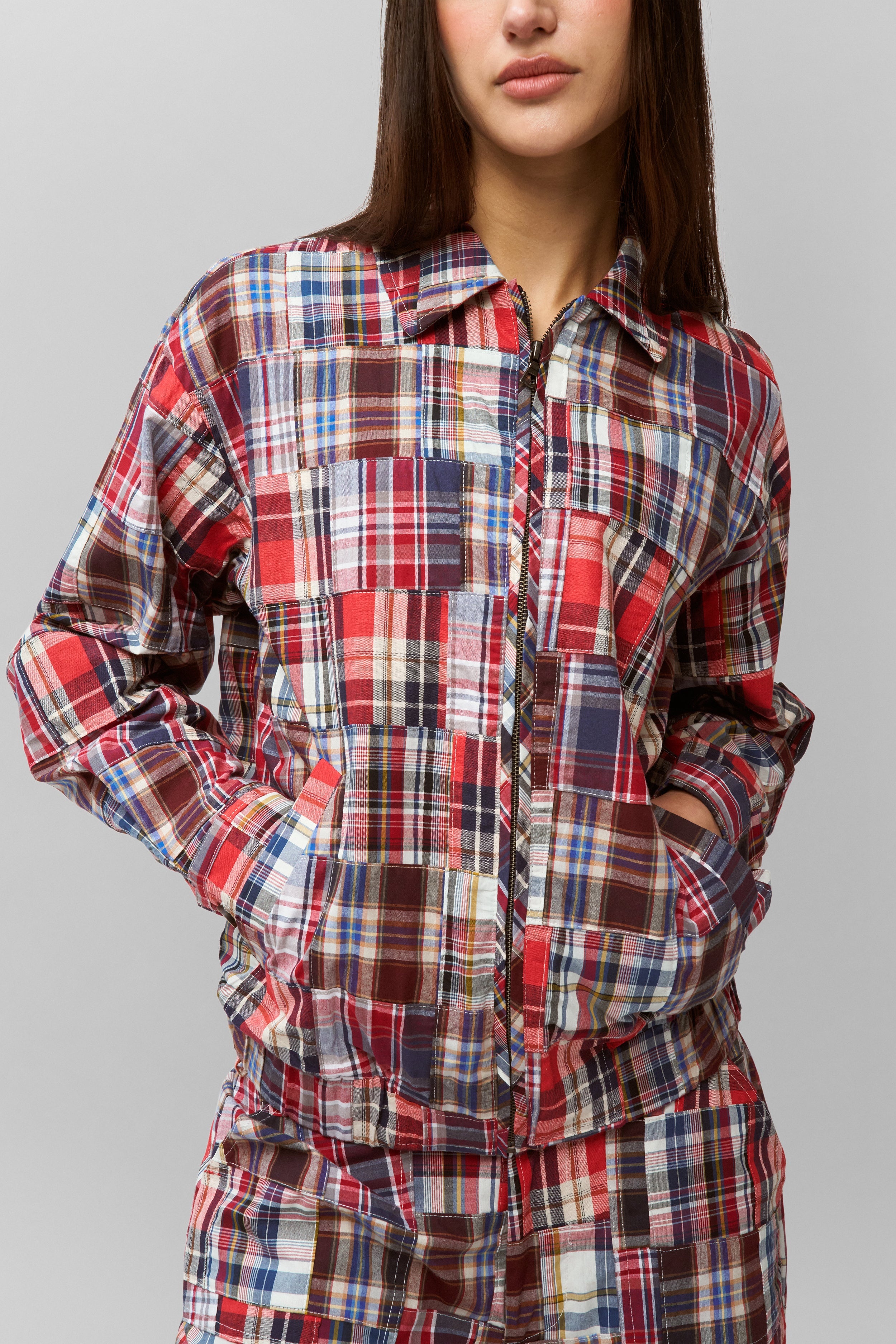 ADRIAN PATCHWORK BOMBER - 7