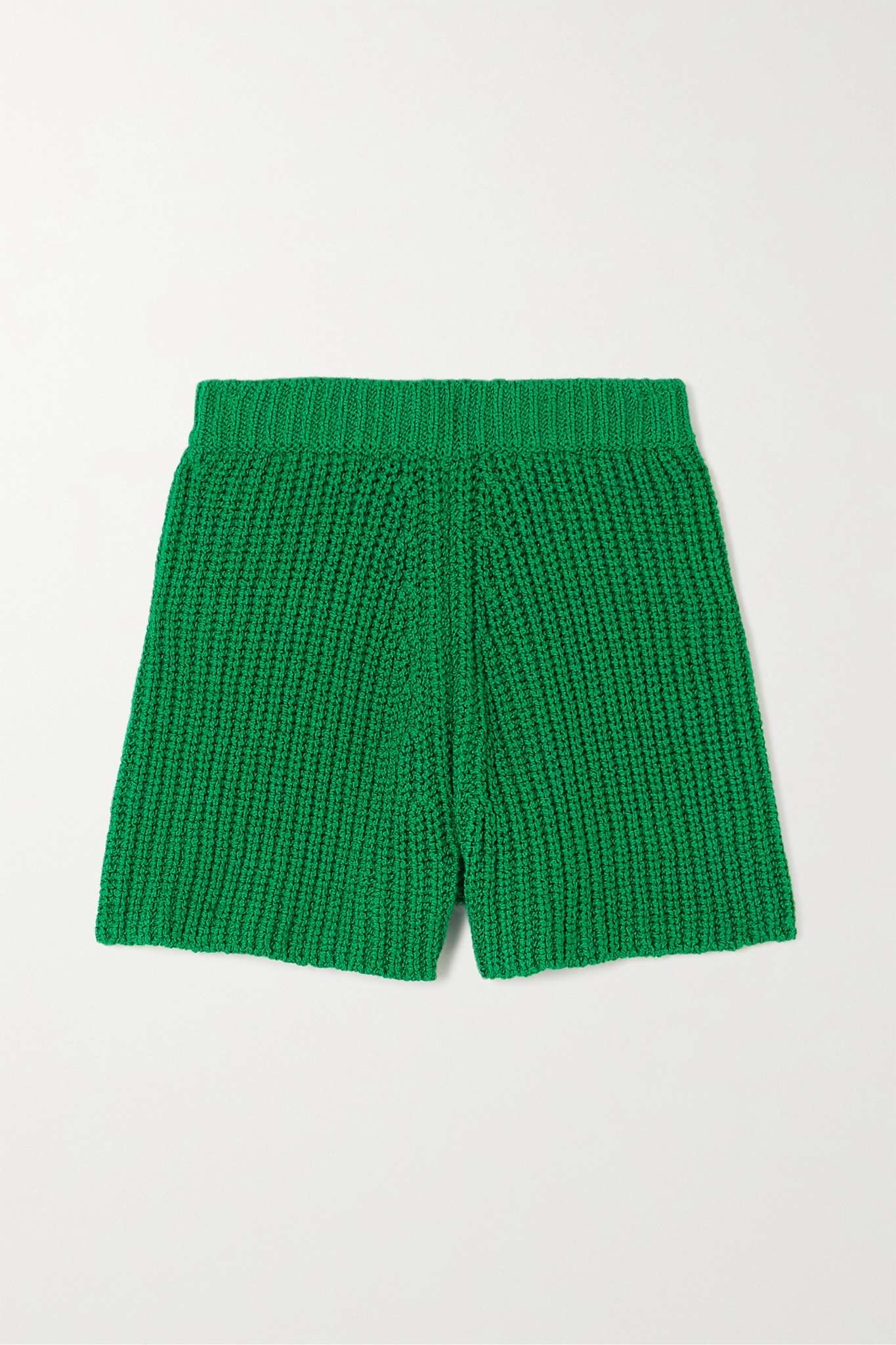 Palm Springs ribbed cotton shorts - 1