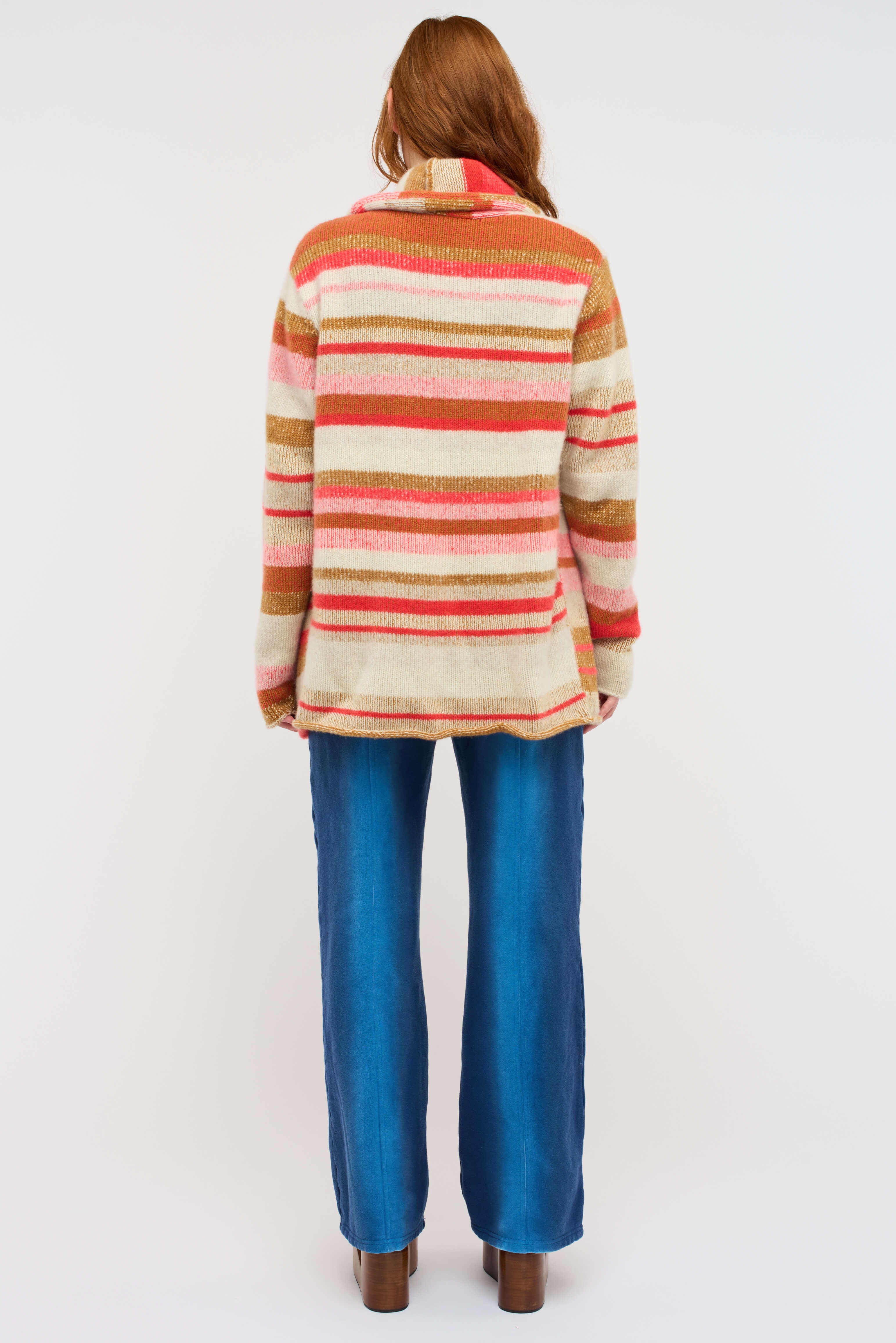 STRIPE ITALY SMOKING JACKET - 4