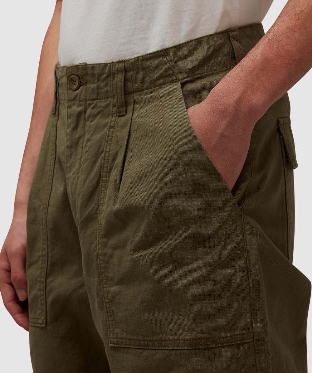 Pleated fatigue pant - 4
