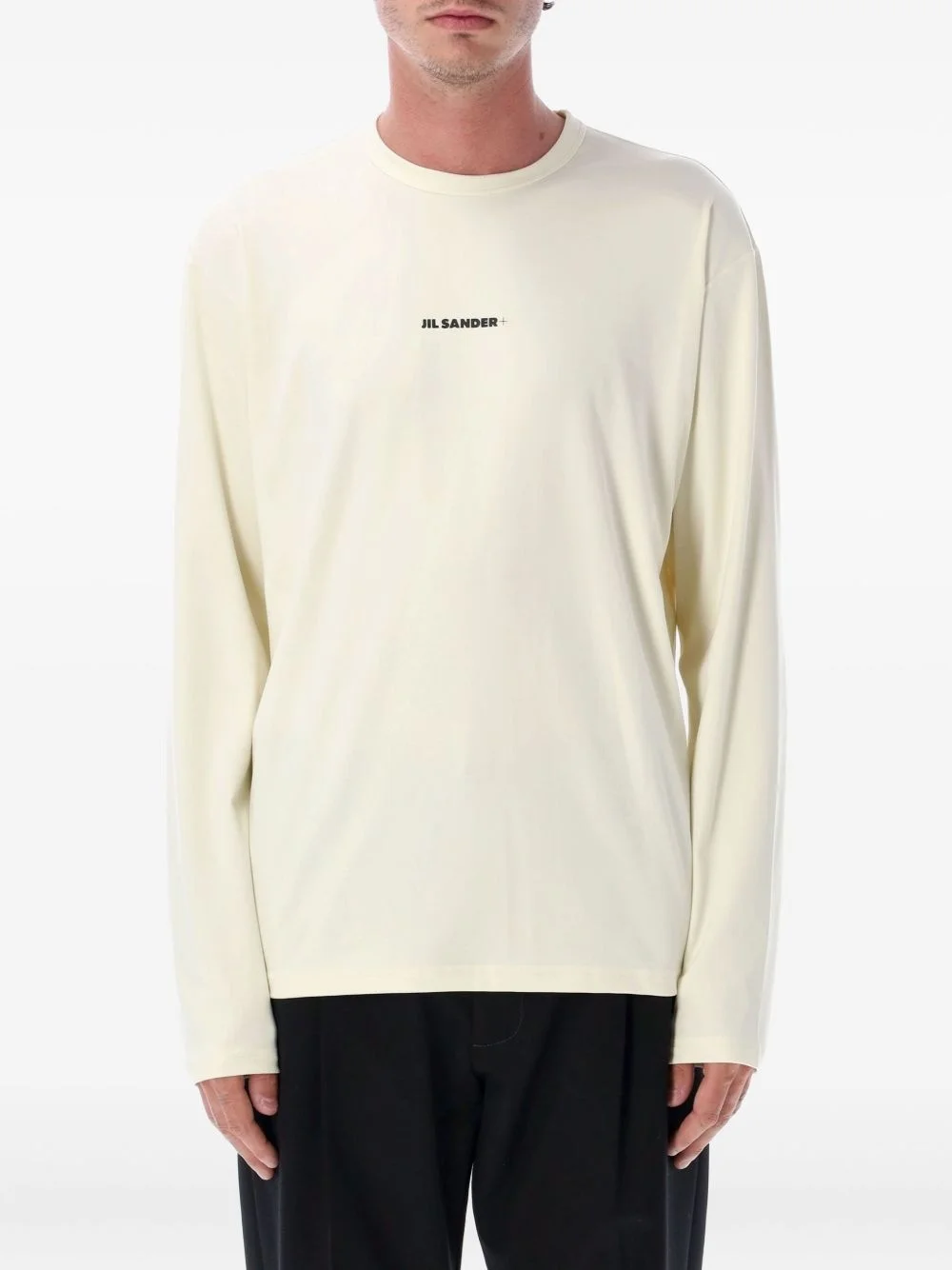long-sleeve logo t-shirt - 1