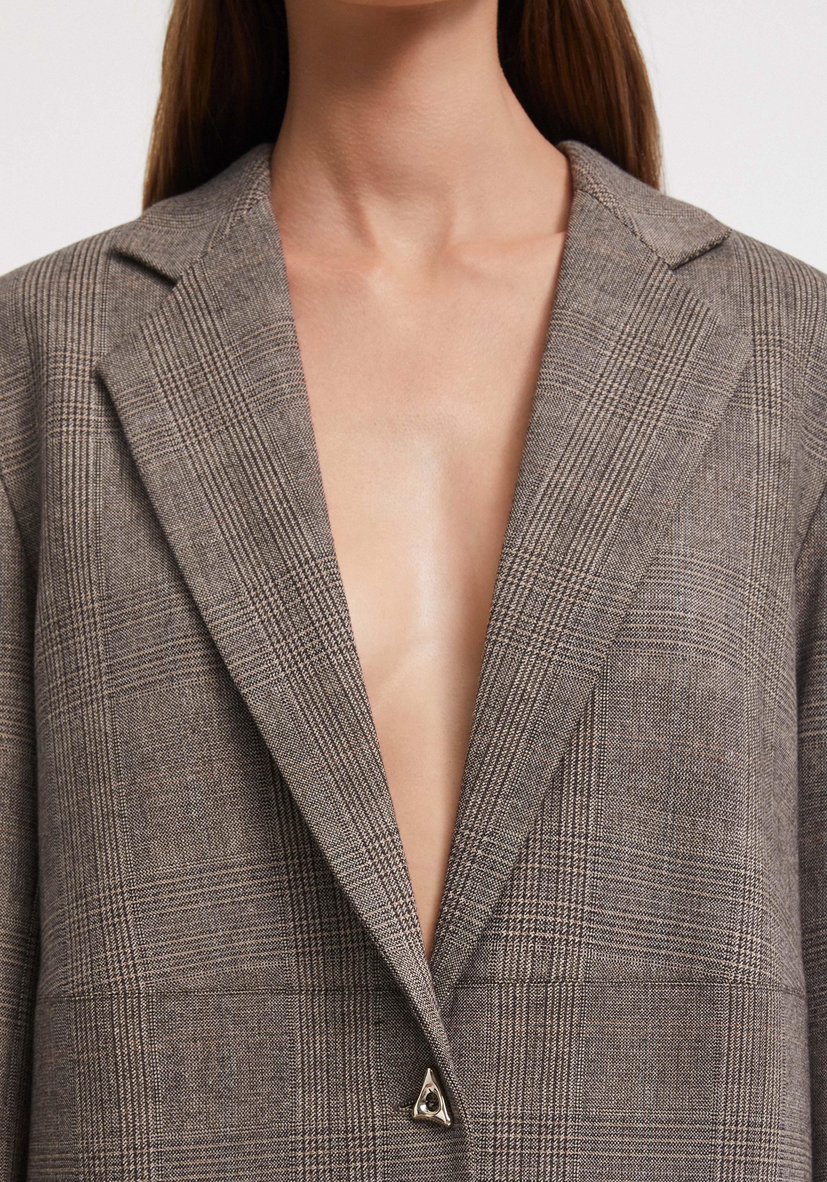 MERCEDES
Classic checkered blazer - 5