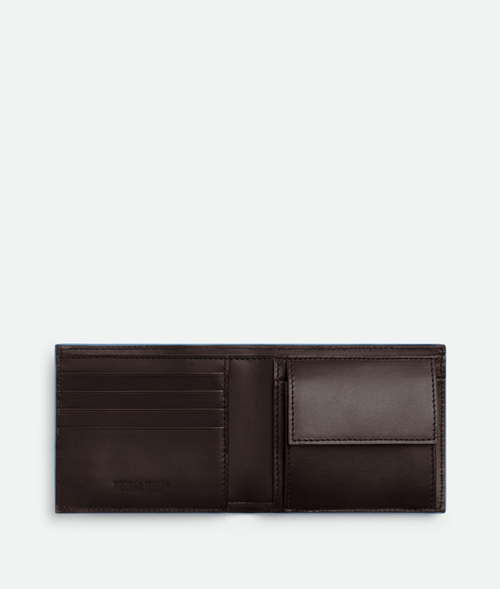 Intrecciato Bi-Fold Wallet With Coin Purse - 2