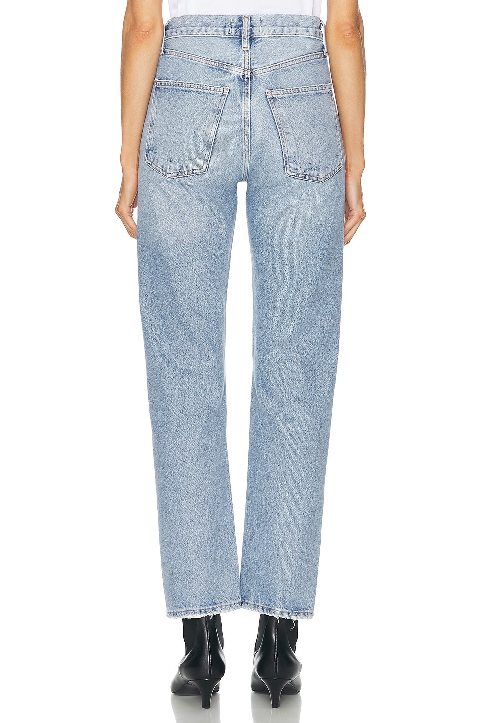 90s Pinch Waist High Rise Straight - 4