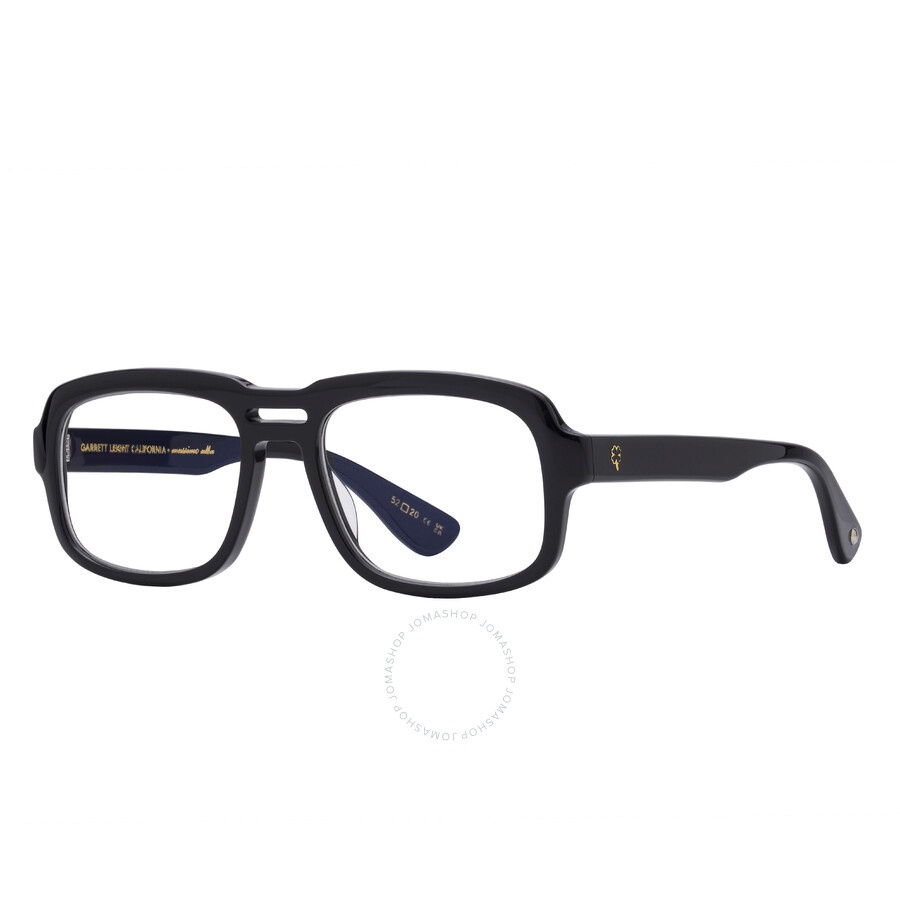 Garrett Leight GLCO x MASSIMO ALBA Demo Navigator Men's Eyeglasses 1132 BRER 52 - 2