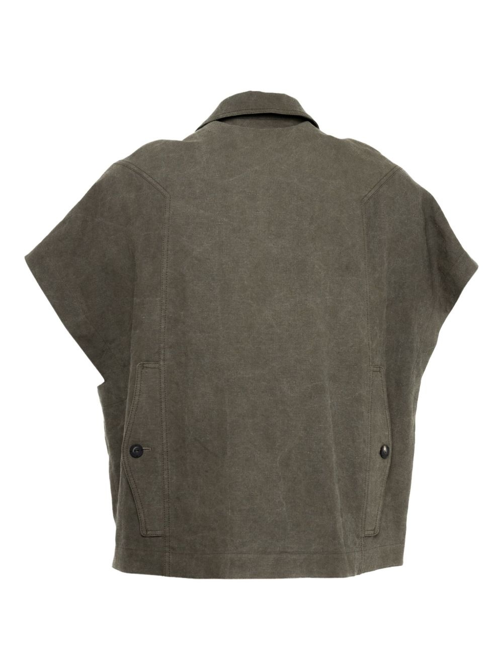 classic-collar shirt - 2