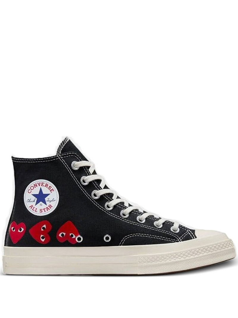 x Converse Chuck 70 heart-motif high-top sneakers 1