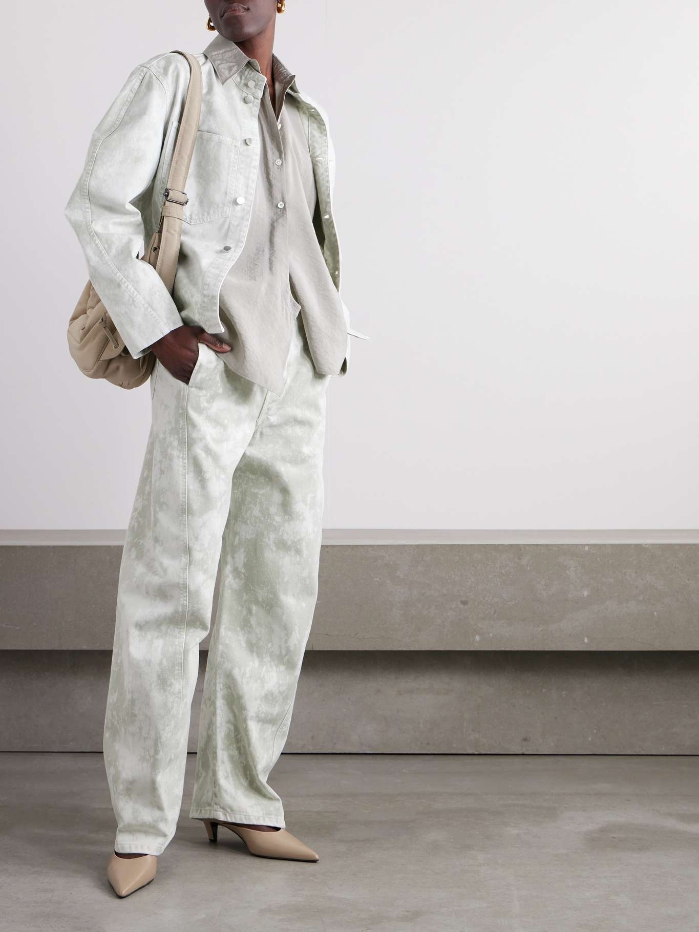 Lemaire TWISTED BELTED PANTS | REVERSIBLE