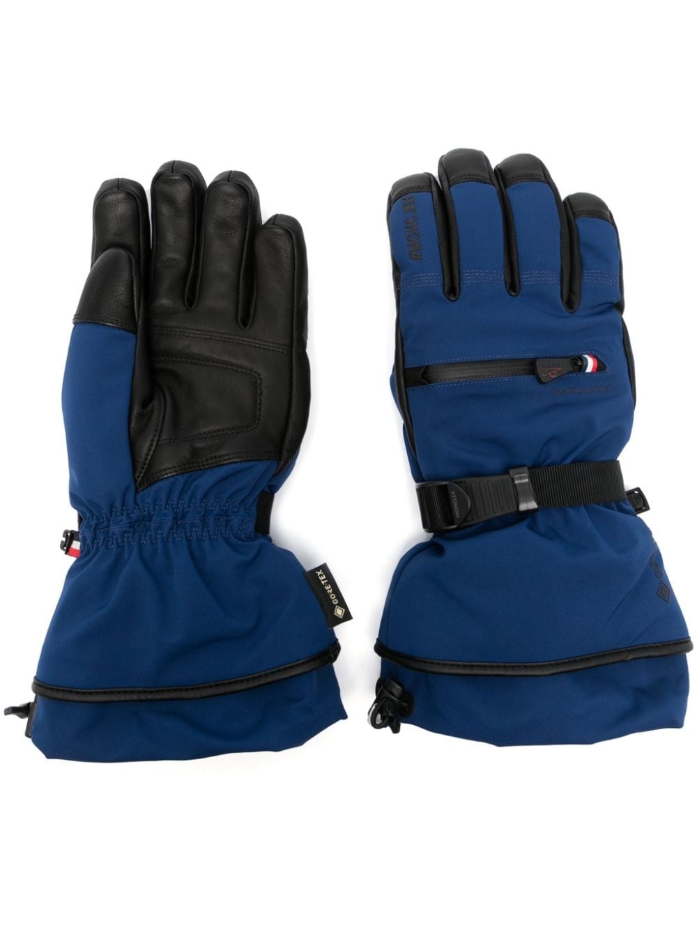 padded buckle-fastened gloves - 1