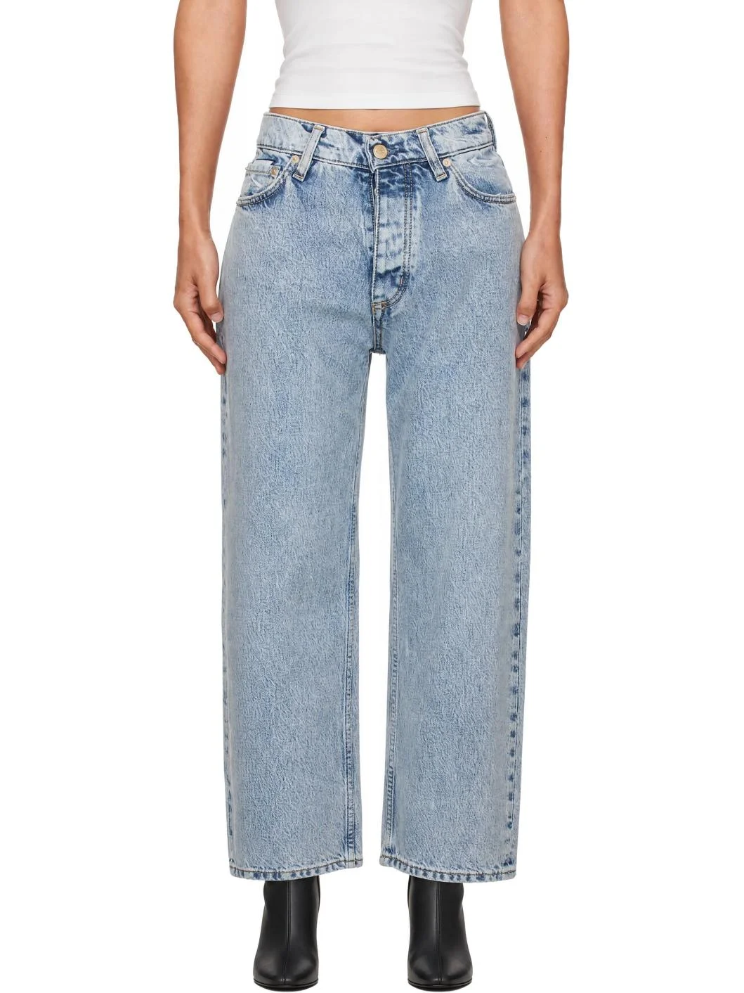 Blue Benz Light Stone Jeans - 1